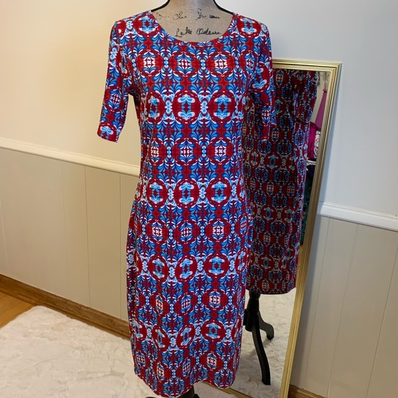 LuLaRoe Dresses & Skirts - LuLaRoe Geometric Print Women’s Dress